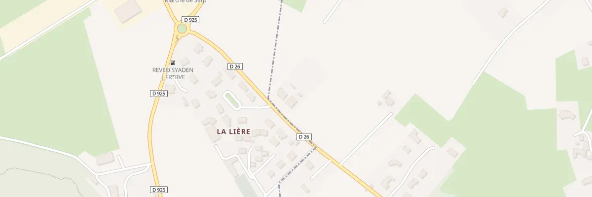 Plan du 38 Rte de Saint Bertrand à Izaourt