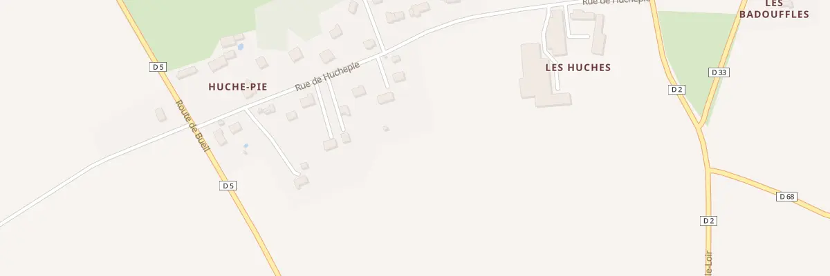 Plan du 19 Rue de Huchepie à Neuvy-le-Roi