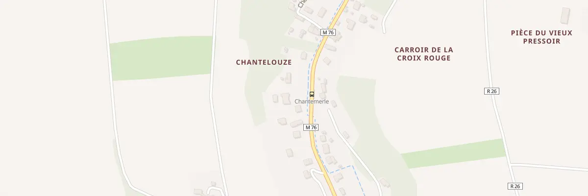 Plan du 8T Rue de Chantelouze à Fondettes