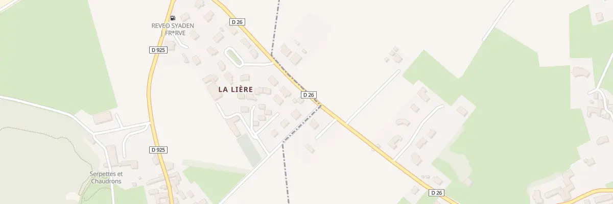 Plan du 5042 La Liere à Sarp