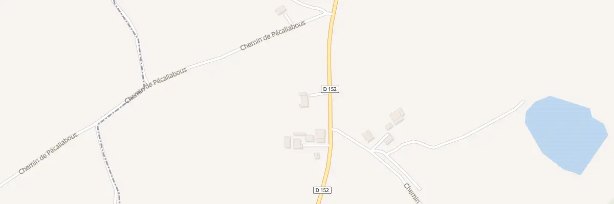 Plan du 1106 Rte de Monclar à Saint-Pastour