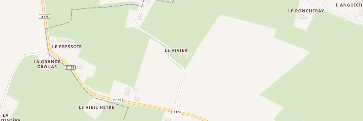 Plan du 5033 La Rigaudiere à Saint-Martin-des-Monts