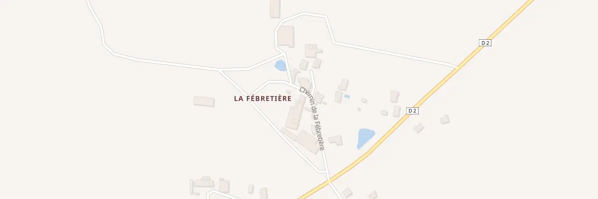 Plan du 3B Che de la Febretière à Pouillé