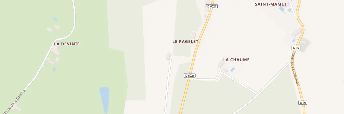 Plan du 23 Le Pagelet à Douville