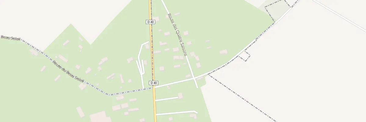 Plan du 45 Rte des Quatre Saisons à Foucart