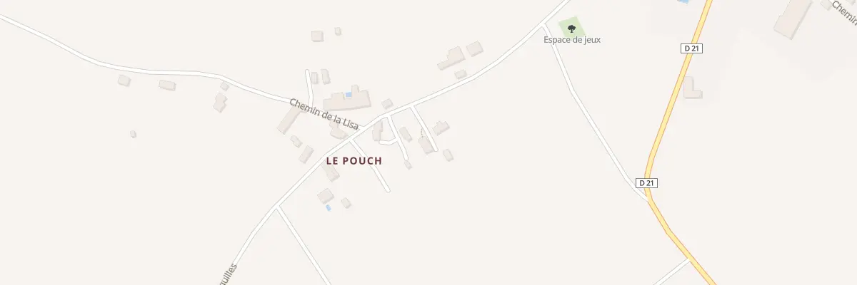 Plan du 67 Le Pouch à Saint-Aubin-de-Lanquais