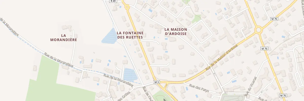 Plan du 24B Rue de la République à Fondettes
