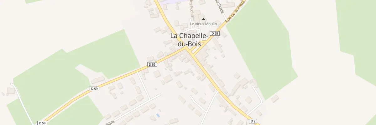 Plan du 5 Rue de la Ferte Bernard à La Chapelle-du-Bois