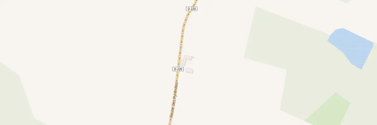 Plan du 1305 Rte des Pyrénées à Bézues-Bajon