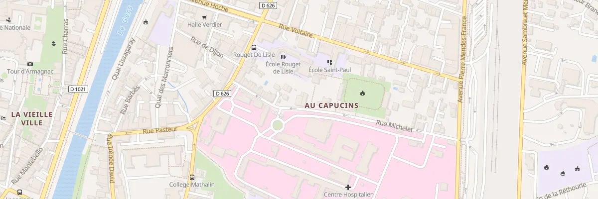 Plan du 27B Rue Michelet à Auch