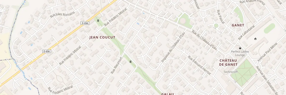 Plan du 2 Imp du Rieumort au Passage