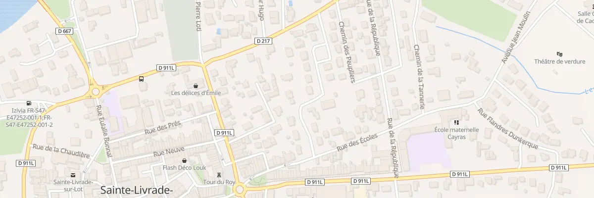 Plan du 7 Rue Louis Courties à Sainte-Livrade-sur-Lot