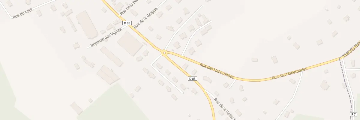 Plan du 1 Rue des Haberderies au Luart