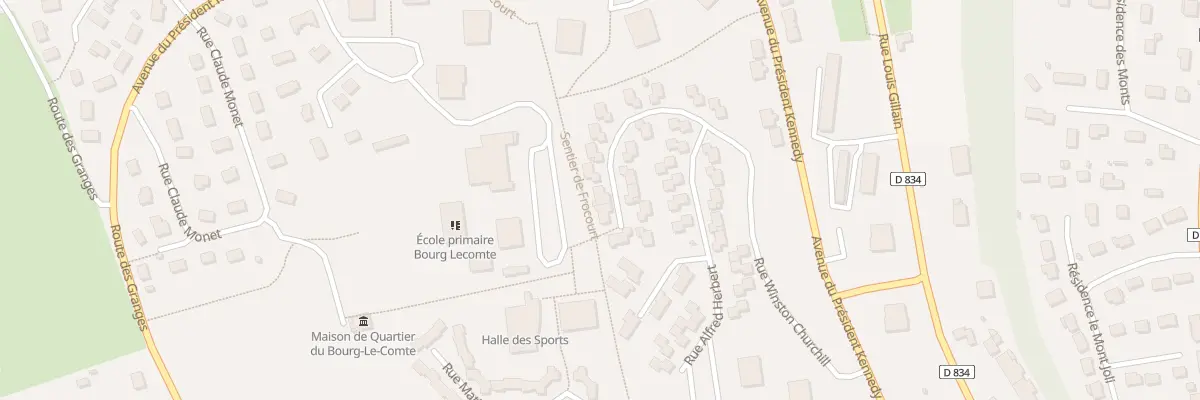 Plan du 9 Rue Auguste Celos à Bernay