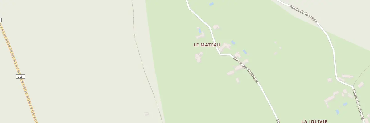 Plan du 330 Rte des Mazeaux à Lamonzie-Montastruc