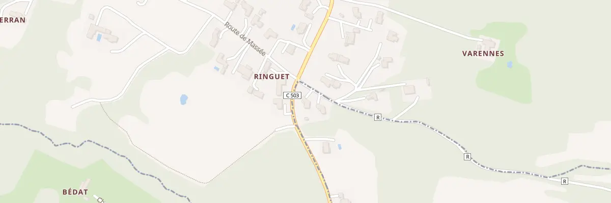 Plan du 50 Rte de Segougnac à Moncrabeau
