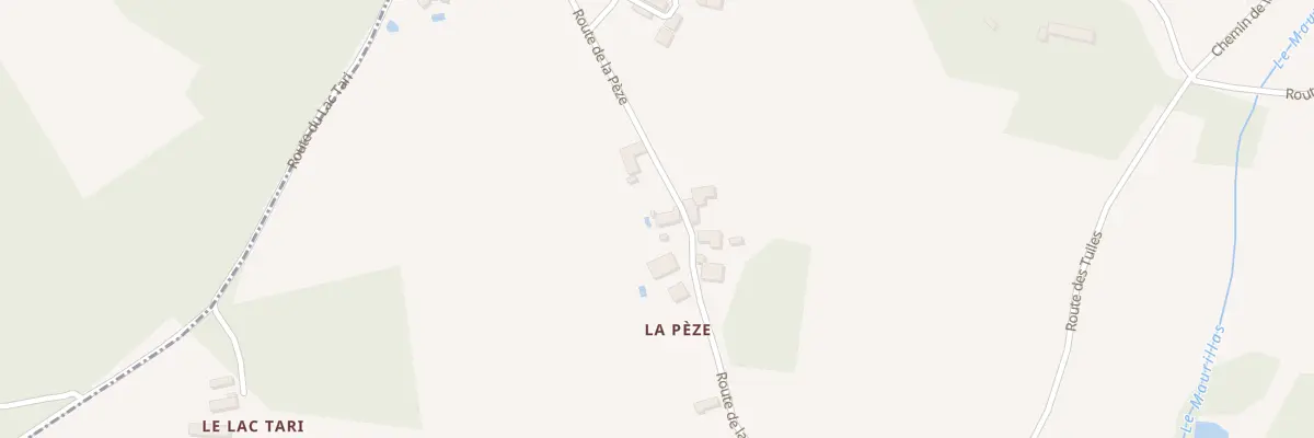 Plan du 117B La Peze à Douville