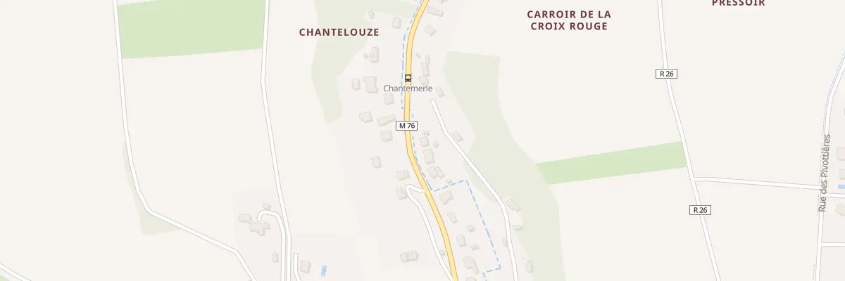 Plan du 25 Rue de Chantelouze à Fondettes
