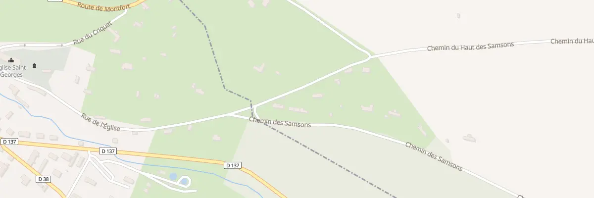 Plan du 534 Che des Samsons à Saint-Grégoire-du-Vièvre