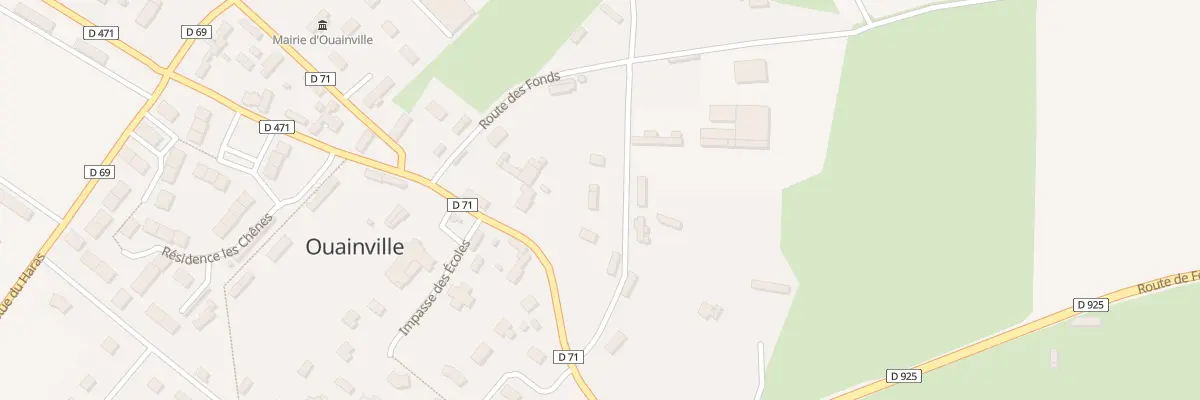 Plan du 139 Rue des Logis à Ouainville