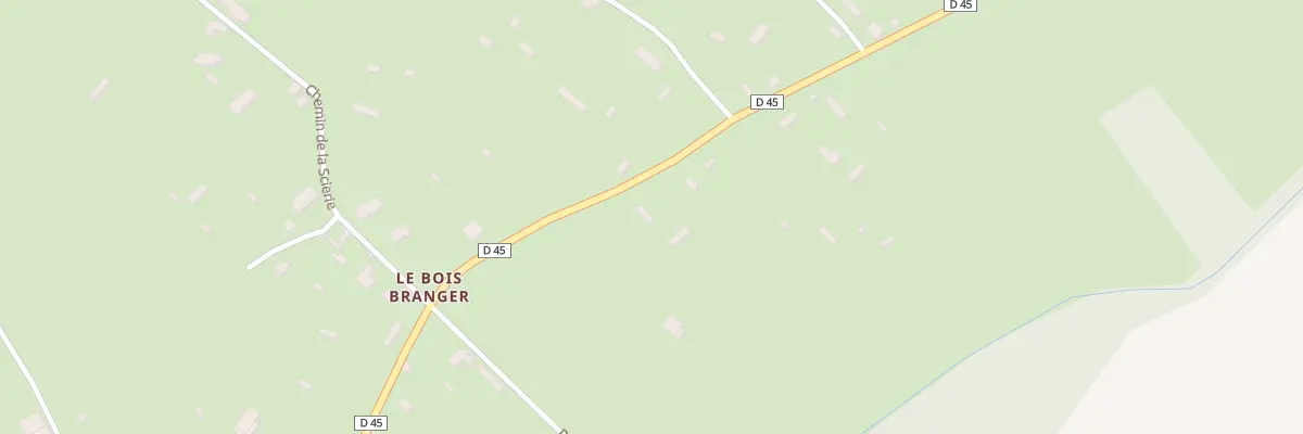 Plan du 1297 Rte du Bois Branger à La Haye-Saint-Sylvestre