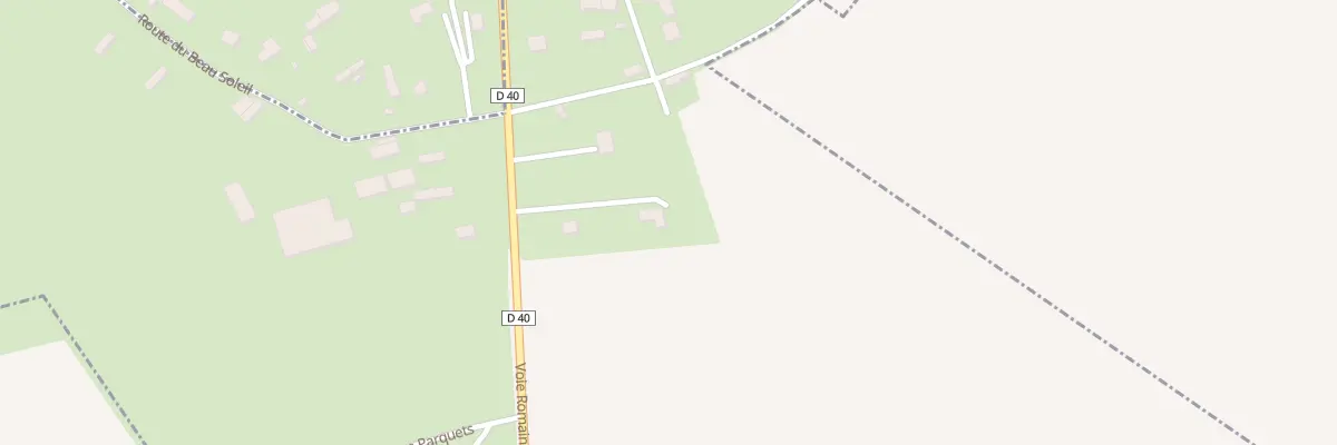 Plan du 627 Voie Romaine à Foucart