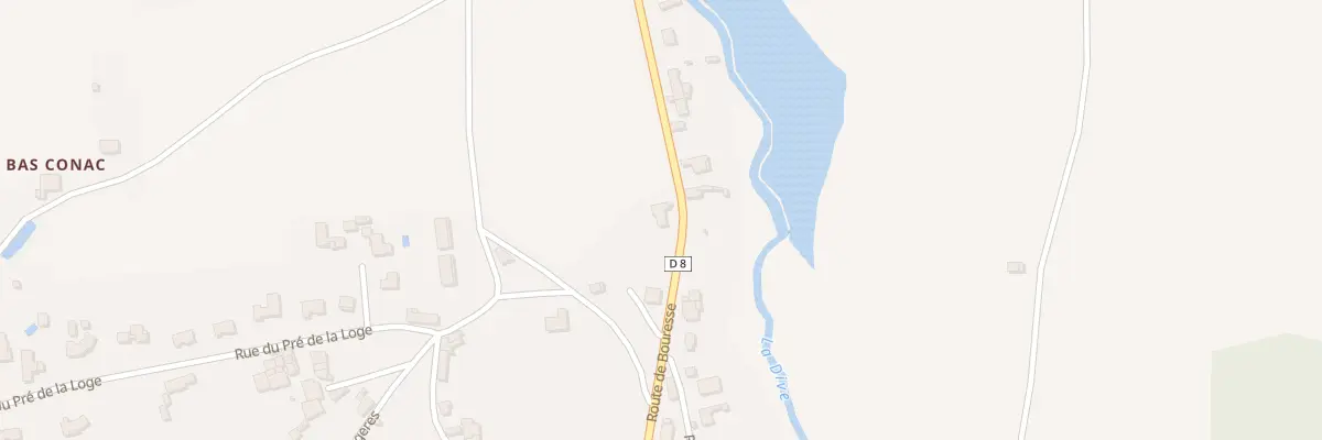 Plan du 18 Rte de Bouresse à Verrières