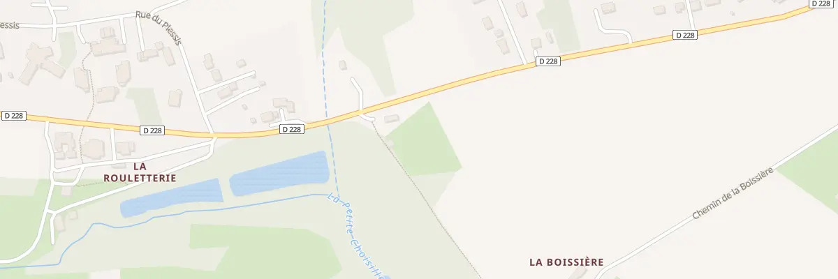Plan du 281 La Boissiere à Semblançay