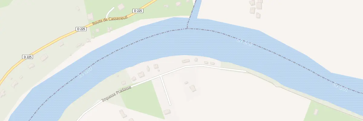 Plan du 651 Imp Pradasse à Sainte-Livrade-sur-Lot