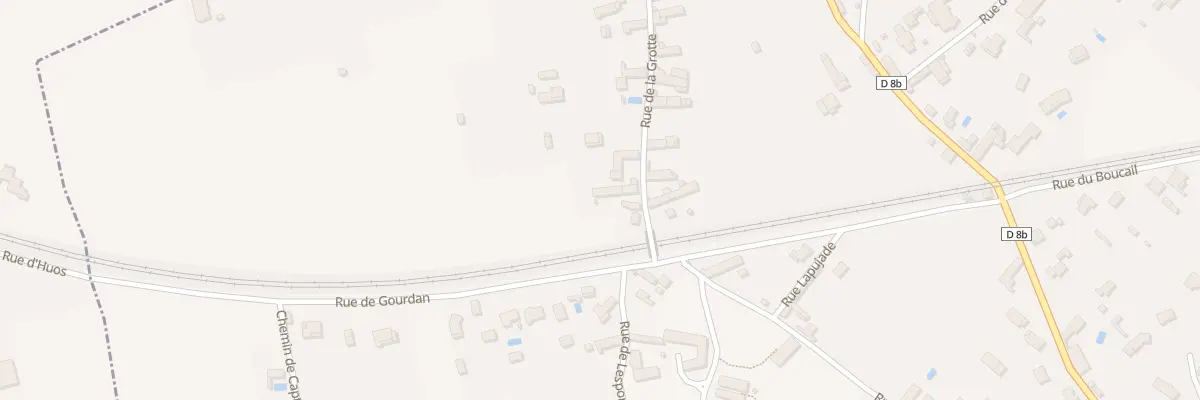 Plan du 26 Rue de la Grotte à Huos