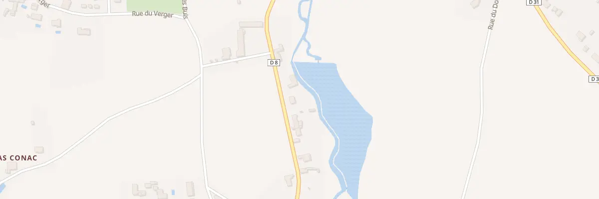 Plan du 9 Rte de Bouresse à Verrières