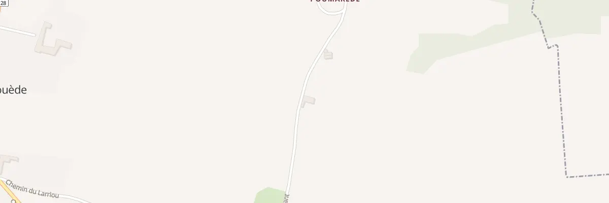 Plan du 5206 A la Poumarede à Arrouède