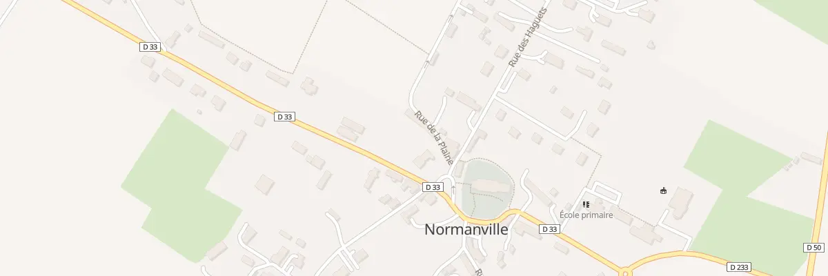 Plan du 50 Rue des Petits Jardins à Normanville