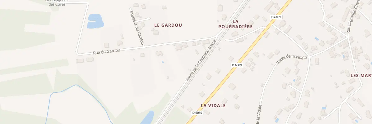 Plan du 7 Rue du Gardou à Razac-sur-l’Isle