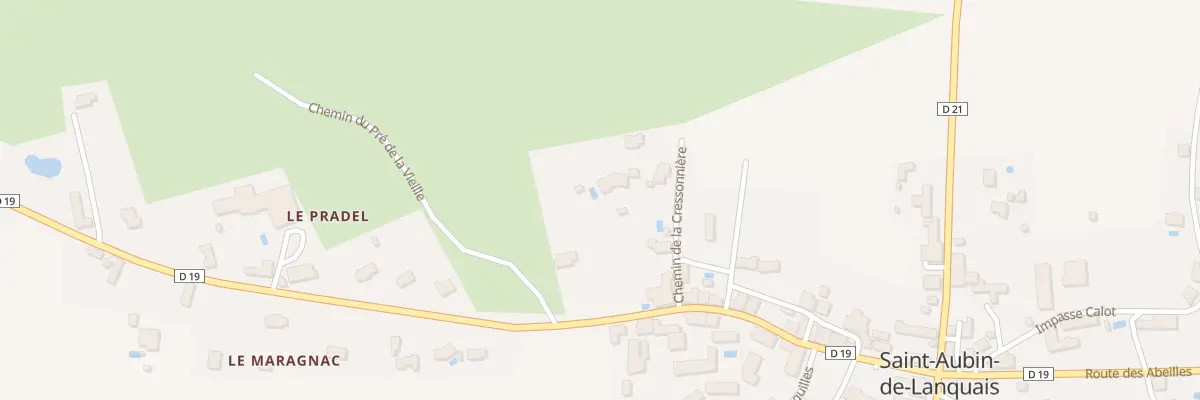 Plan du 49 Le Bourg à Saint-Aubin-de-Lanquais