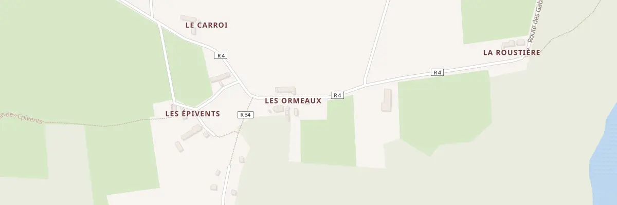 Plan du 3 Rte des Gabrones à Saint-Georges-de-la-Couée