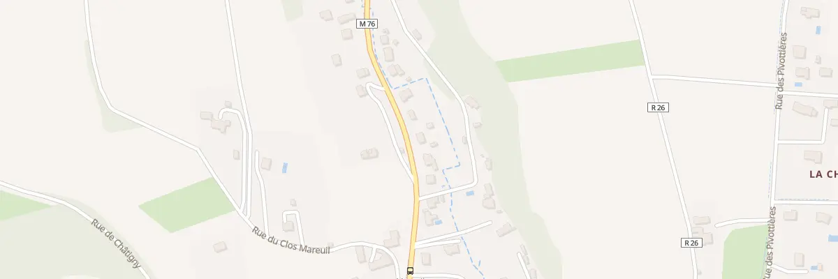 Plan du 33 Rue de Chantelouze à Fondettes