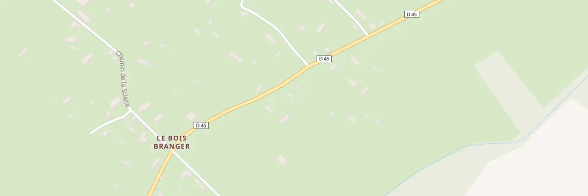 Plan du 1243 Rte du Bois Branger à La Haye-Saint-Sylvestre