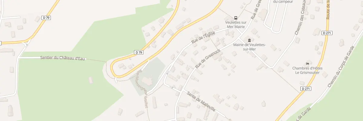 Plan du 10 Rue de l’Eglise à Veulettes-sur-Mer