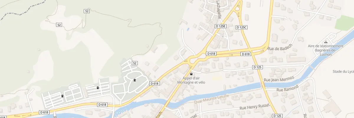Plan du 8 Crs de la Casseyde à Bagnères-de-Luchon