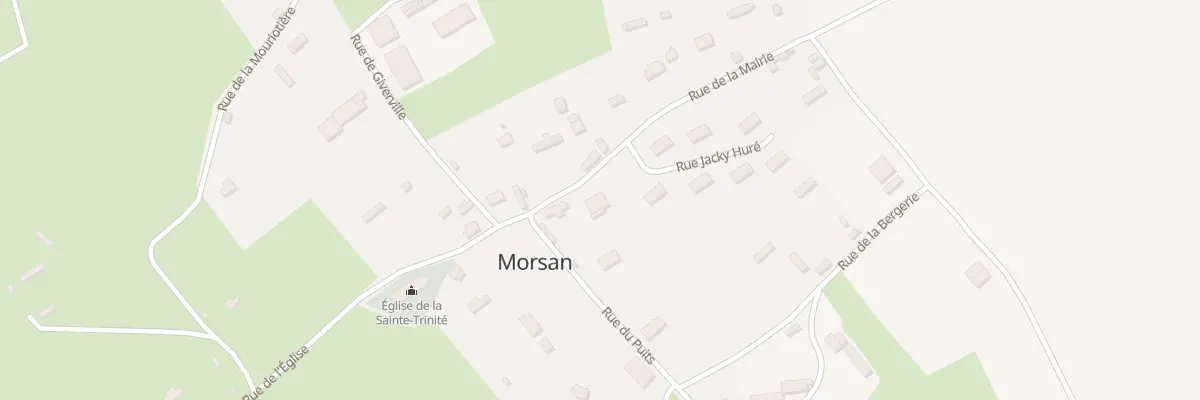 Plan du 9000 Le Village Est à Morsan