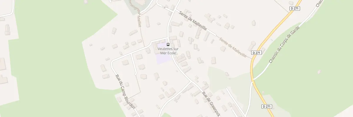 Plan du 48 Rue de Greenock à Veulettes-sur-Mer