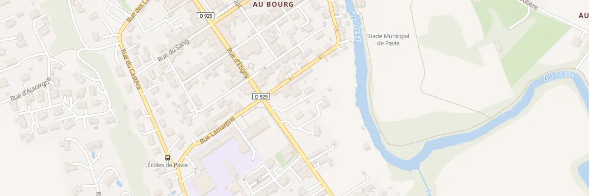 Plan du 35 Rue d’Etigny à Pavie