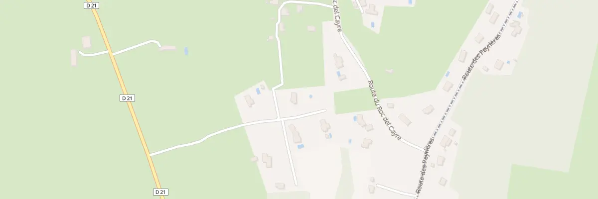 Plan du 47 La Grave à Saint-Sauveur