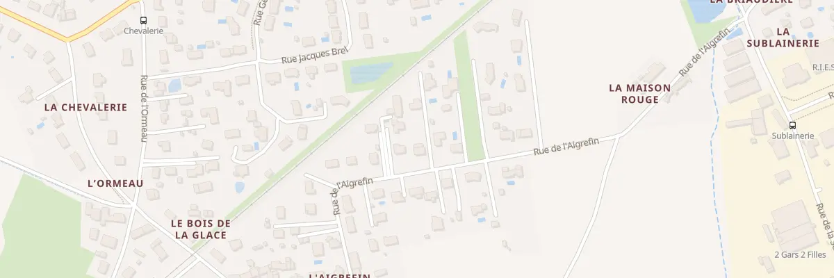 Plan du 34 Rue de l’Aigrefin à Ballan-Miré