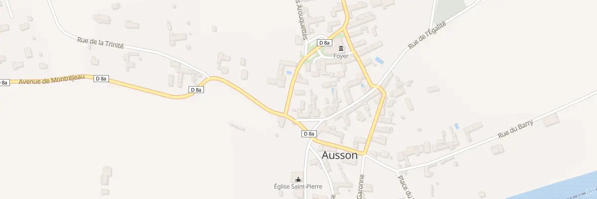 Plan du 4 Rue de la République à Ausson