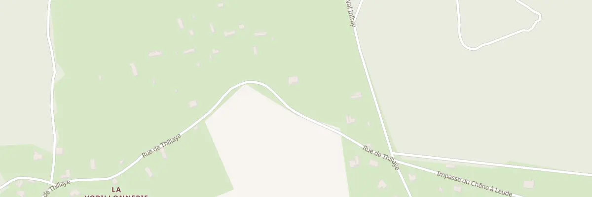Plan du 38 Rue de la Thillaye à Condé-sur-Risle