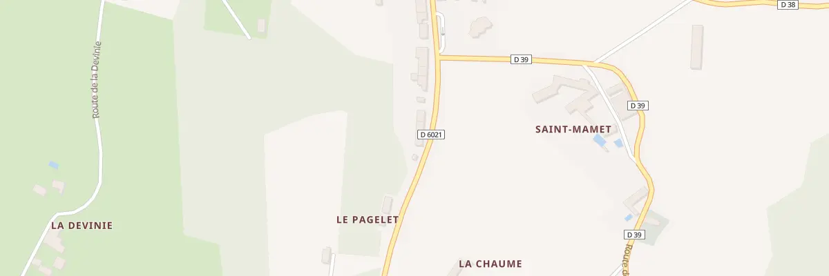Plan du 27 Pont Saint Mamet Sud à Douville