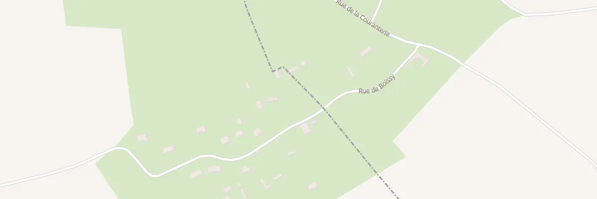 Plan du 99 La Couranterie à Boissy-Lamberville