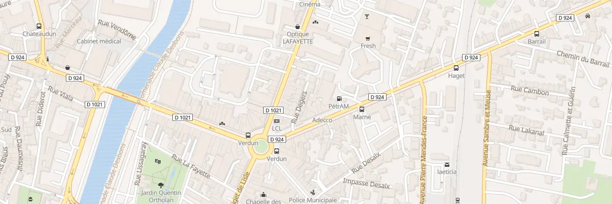 Plan du 22 Rue Degers à Auch